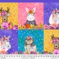 Preview: Patchwork Baumwolle - Mia Charro - Magic Friends - Panel